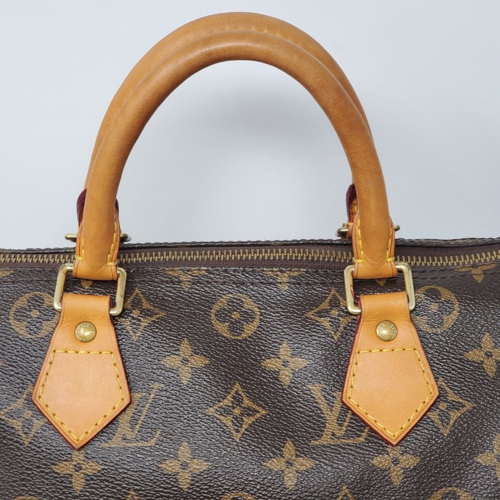 Louis Vuitton Monogram Speedy 30 Boston Hand bag - Picture 9 of 16